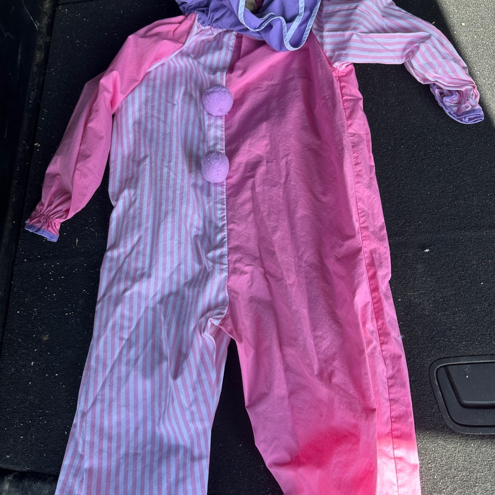 The Beaufort Bonnet Company Pink and Purple clown Outfit